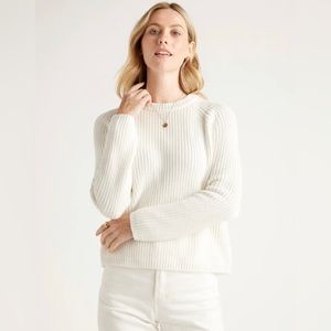 Quince fisherman crew sweater